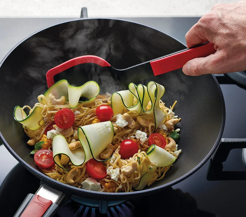 WOLL 'Wok-Pfannenwender rot - 33cm'