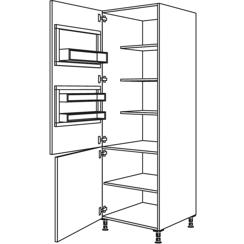 nobilia Breakfastschrank BKFST50-2 50 cm