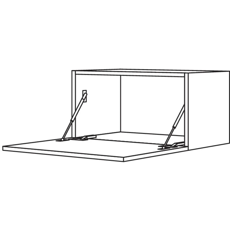 nobilia Wandschrank mit Barklappe WKB120-36 120 cm