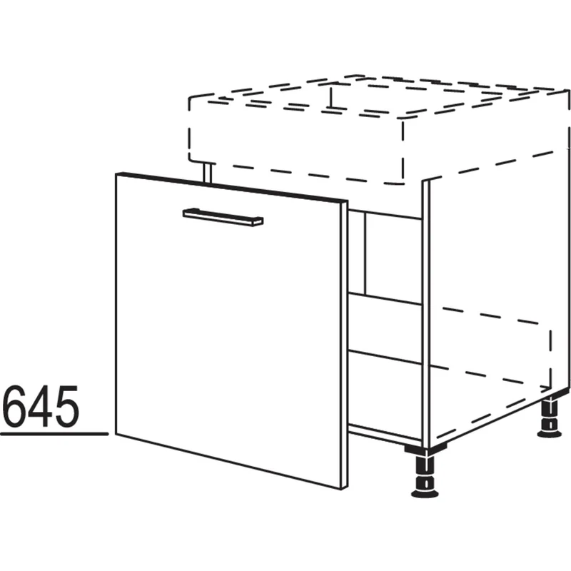 nobilia XL-Spülenschrank SPUSTA60-X 60 cm