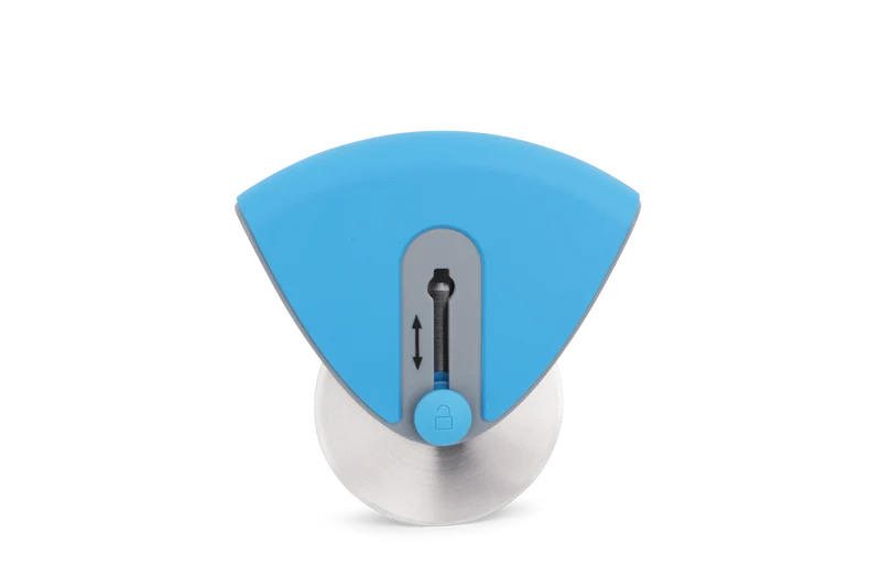 WEIS - Pizzaschneider einklappbar, blau