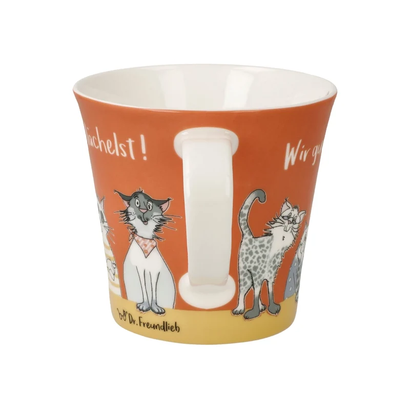 Goebel Dr. Freundlieb Coffee-/Tea Mug „Wir gucken solange, bis du wieder lächelst“ – 13 cm – 2026