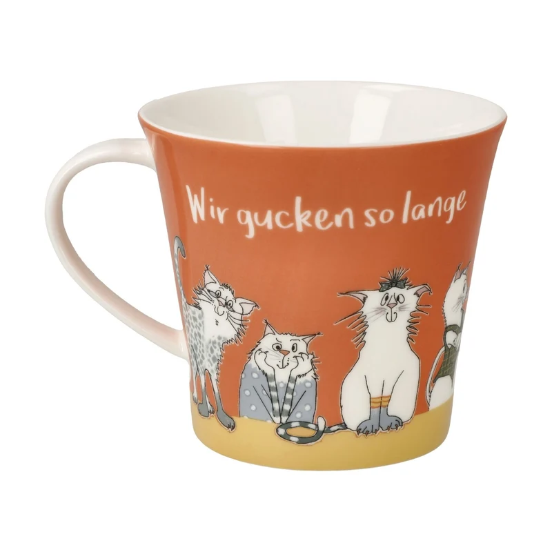 Goebel Dr. Freundlieb Coffee-/Tea Mug „Wir gucken solange, bis du wieder lächelst“ – 13 cm – 2026