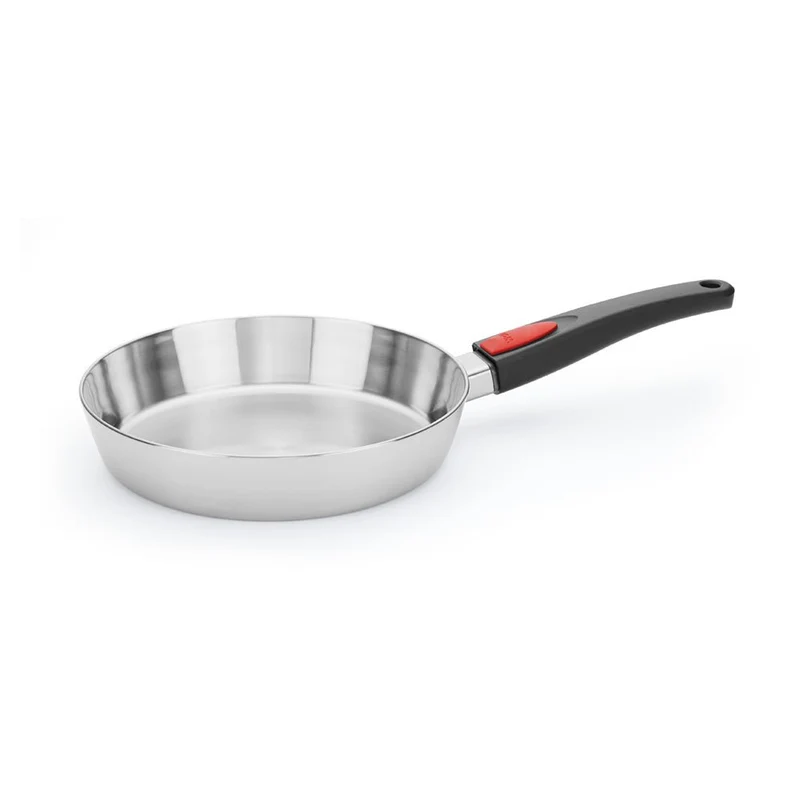 WOLL 'Concept Pro Edelstahlpfanne, Ø 24cm, 5cm hoch, abnehmbarer Griff'
