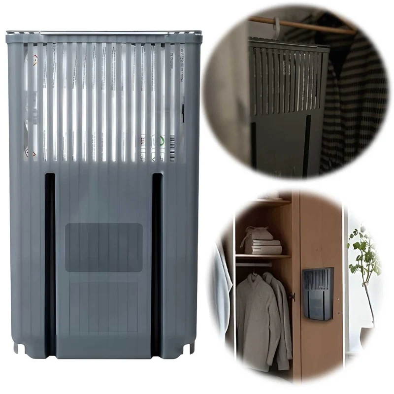 Absodry Duo Family Series 6 Grau Aufhänger für Kleiderschrank Luftentfeuchter