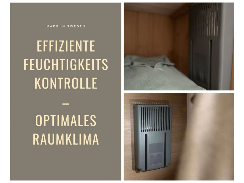 Absodry Duo Family Series 6 Grau Aufhänger für Kleiderschrank Luftentfeuchter