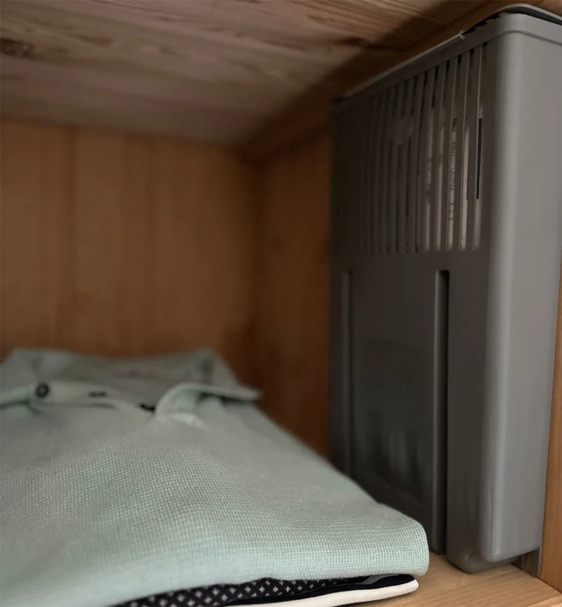 Absodry Duo Family Series 6 Grau Aufhänger für Kleiderschrank Luftentfeuchter