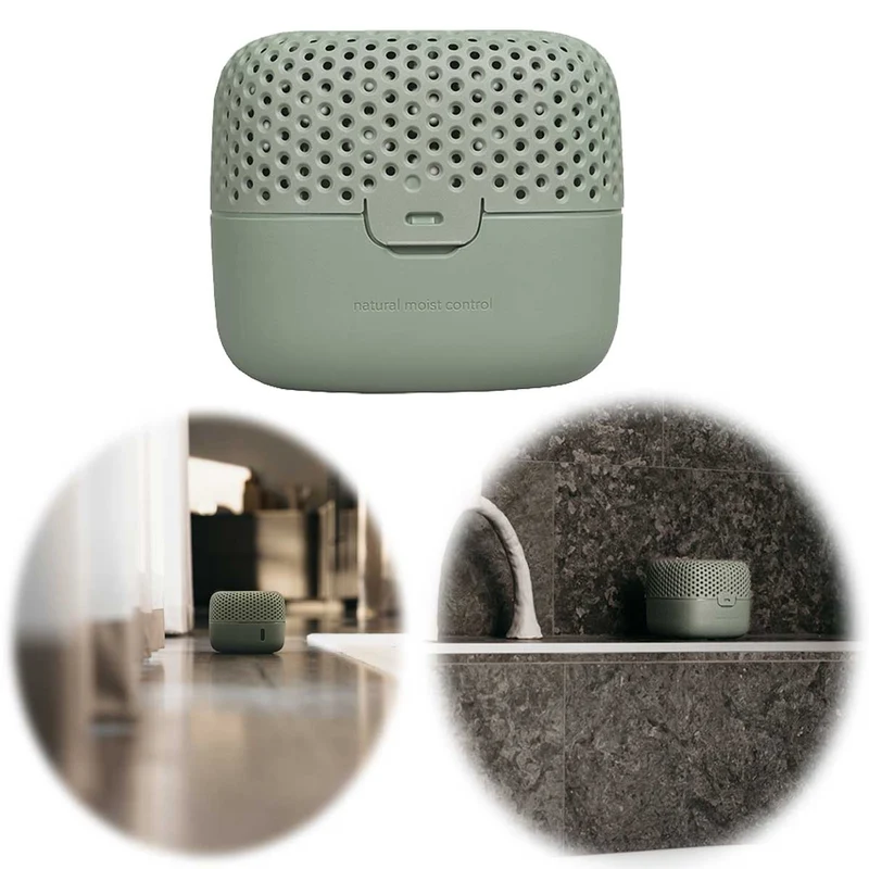 Absodry Duo Family Series 3 Grün für Räume bis 30m² Luftentfeuchter ohne Strom