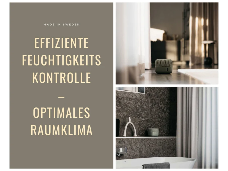 Absodry Duo Family Series 3 Grün für Räume bis 30m² Luftentfeuchter ohne Strom