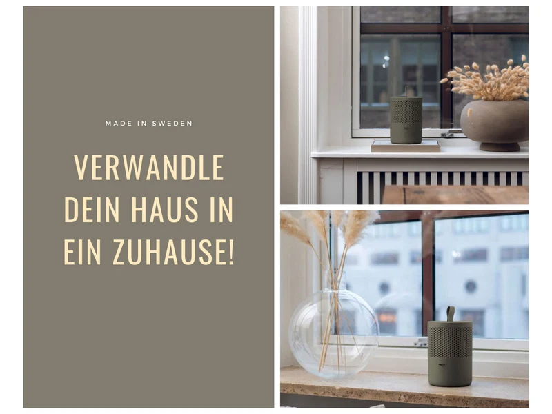 Absodry Duo Family Series 6 Grün für Räume bis 50m² Luftentfeuchter ohne Strom