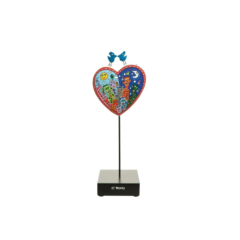 Goebel Pop Art James Rizzi 'Love in the Heart of City - Figur'