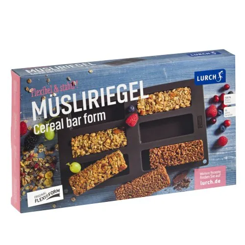 Lurch Flexiform Müsliriegel 30x17,5cm 6fach braun