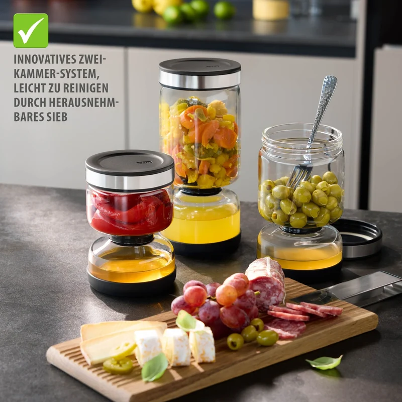 Gefu, Abtropfglas "Lavina", 900ml