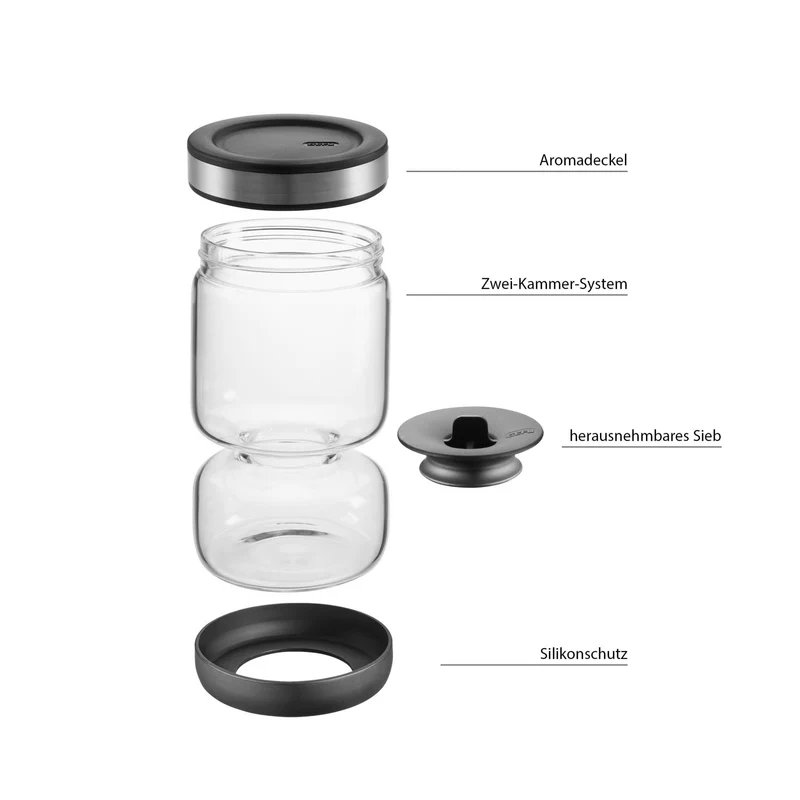 Gefu, Abtropfglas "Lavina", 900ml