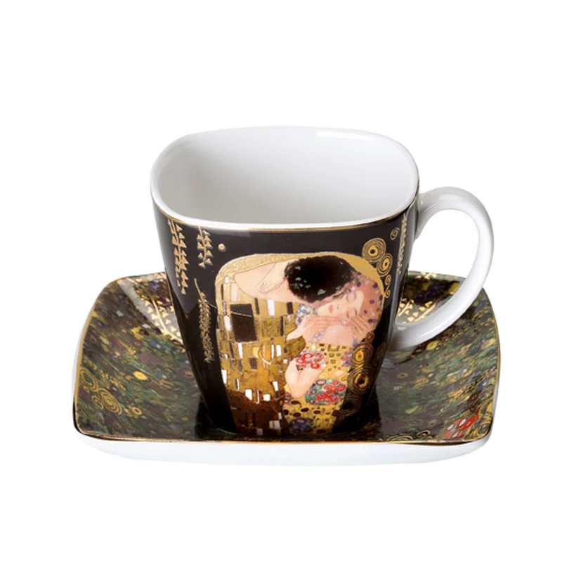Goebel Artis Orbis Gustav Klimt 'Der Kuss - Espressotasse'