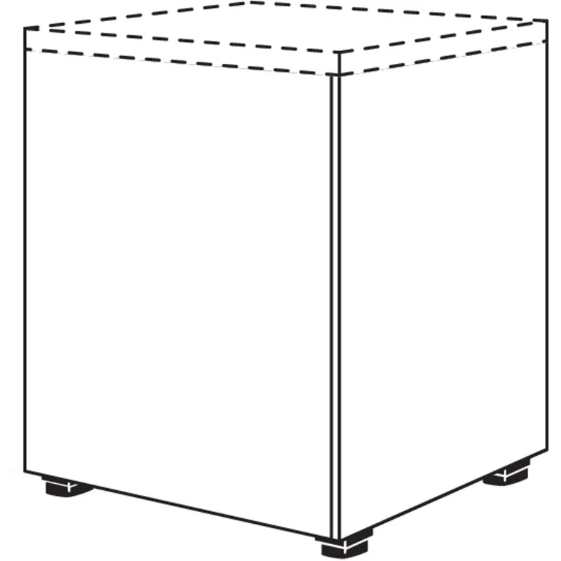 nobilia XL-Abschlussschrank FurnSpin UFSP60-X 61,6 cm