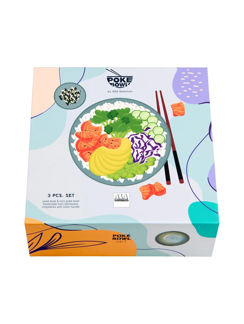 Asa, Poké Bowl Set, tamari in Geschenkkarton