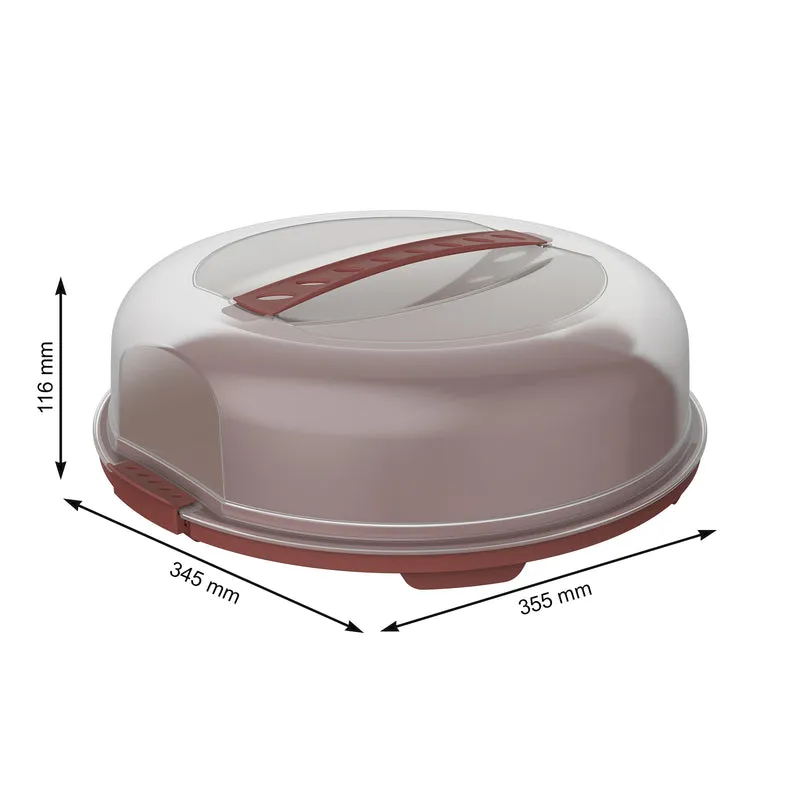 Tortenglocke flach FRESH