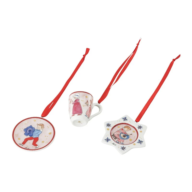 Weihnachtsschmaus, Mini-Set 3-tlg. Becher, Hutschenreuther 2026