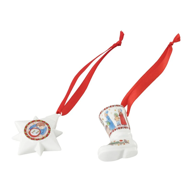 Weihnachtsschmaus, Set Ministern/-stiefel, Hutschenreuther 2026