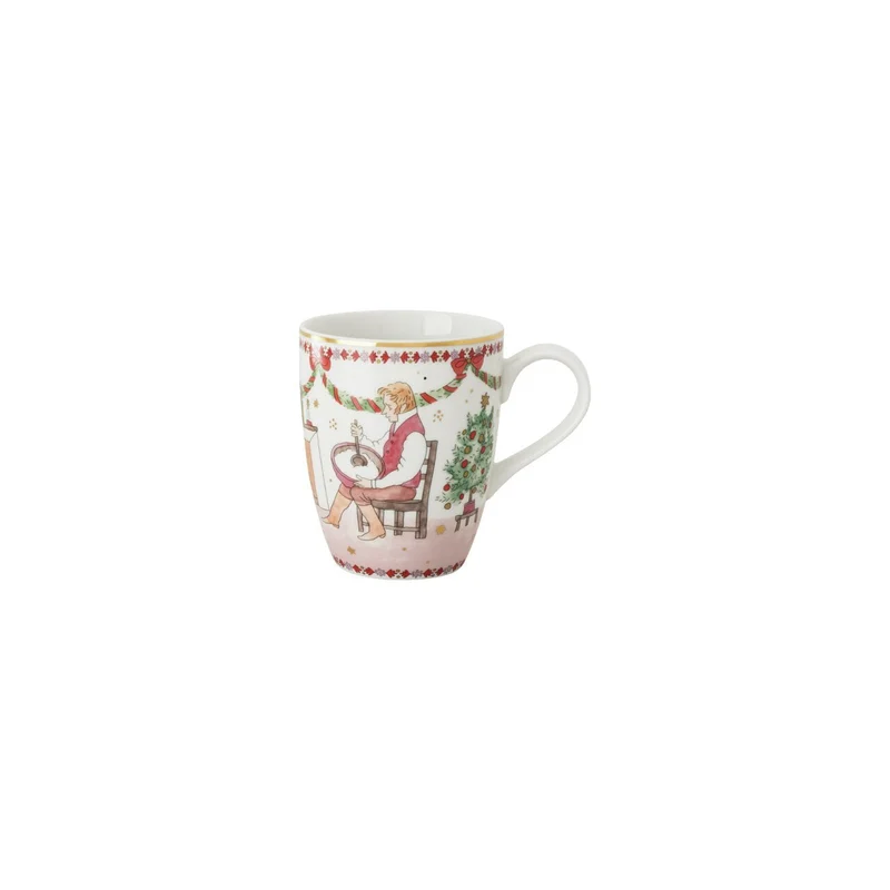 Weihnachtsschmaus, Becher mit Henkel, Hutschenreuther 2026