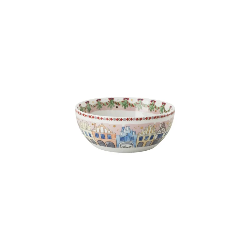 Weihnachtsschmaus, Müslischale 15 cm, Hutschenreuther 2026