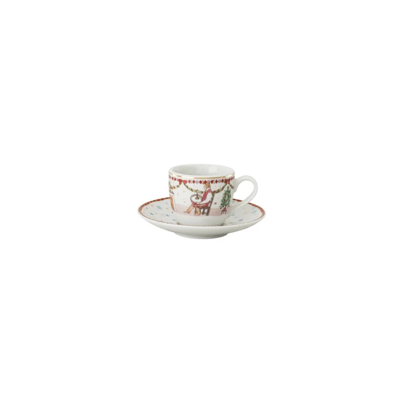Weihnachtsschmaus, Espressotasse 2-tlg., Hutschenreuther 2026