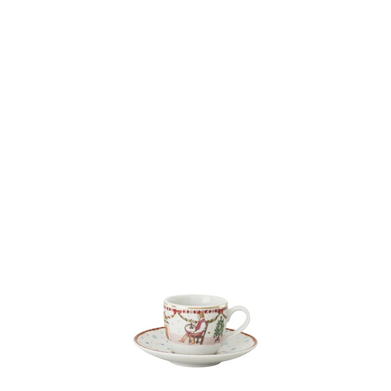 Weihnachtsschmaus, Espressotasse 2-tlg., Hutschenreuther 2026