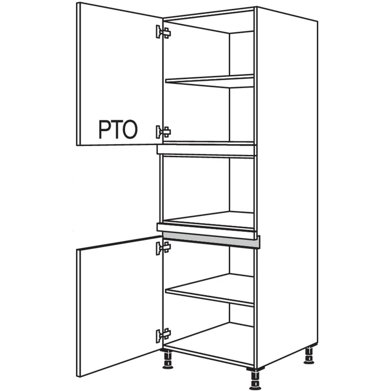 nobilia Geräte-Umbau Mikrowelle LGM-1 60 cm