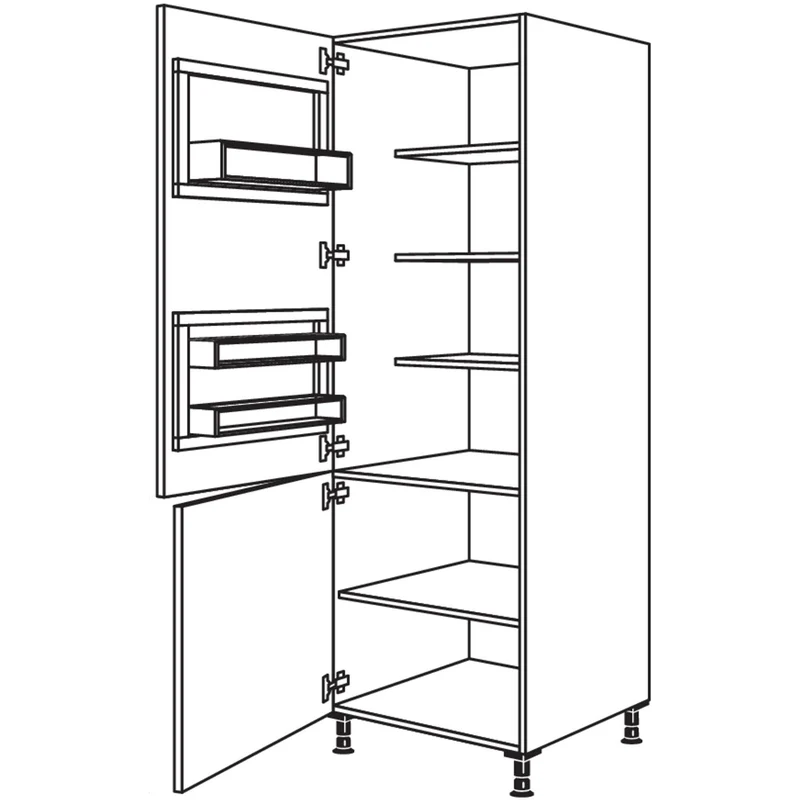 nobilia Breakfastschrank BKFST60-1 60 cm