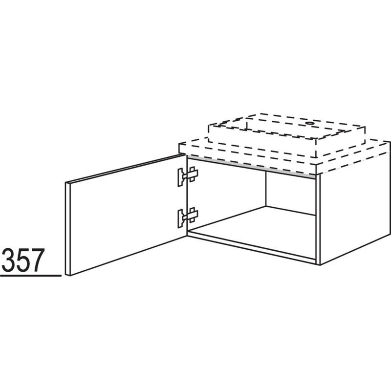 nobilia Waschtischschrank BW60-36 60 cm