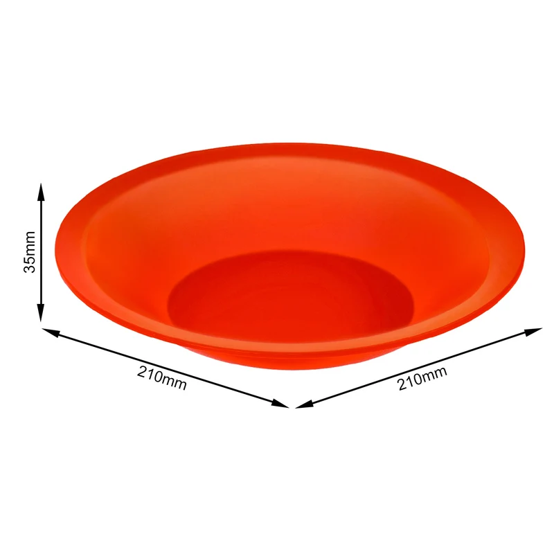 Teller tief 21 cm CARUBA