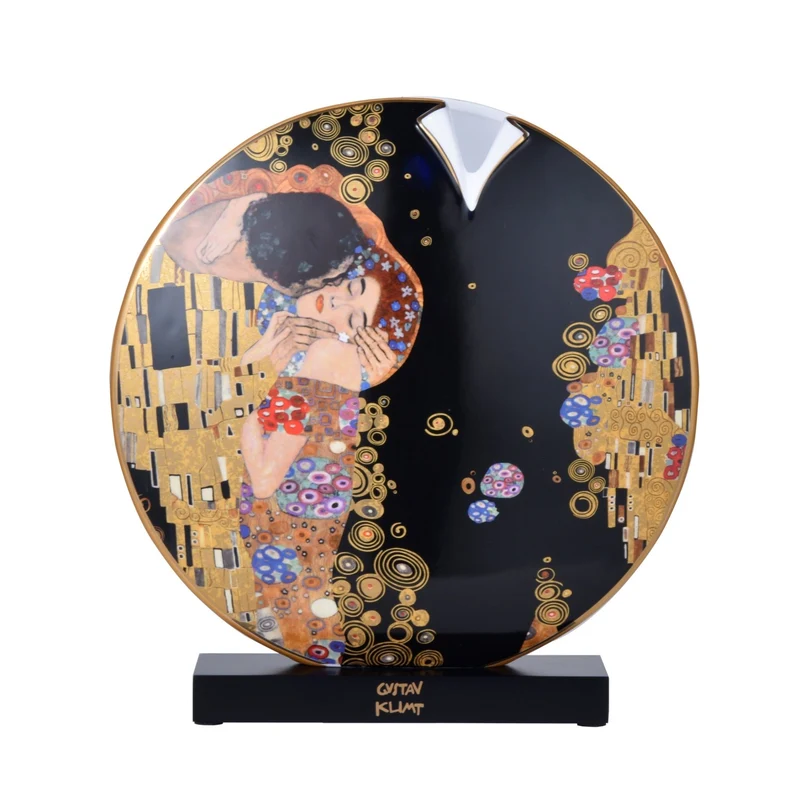 Gustav Klimt - Der Kuss / Der Lebensbaum, Goebel, Vase, 2024