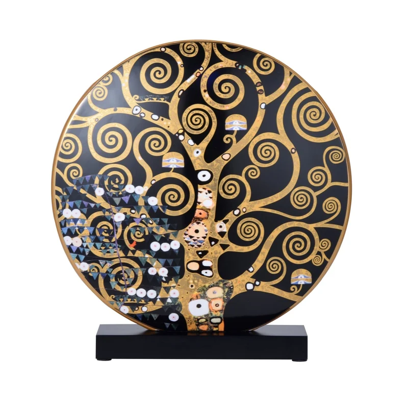 Gustav Klimt - Der Kuss / Der Lebensbaum, Goebel, Vase, 2024