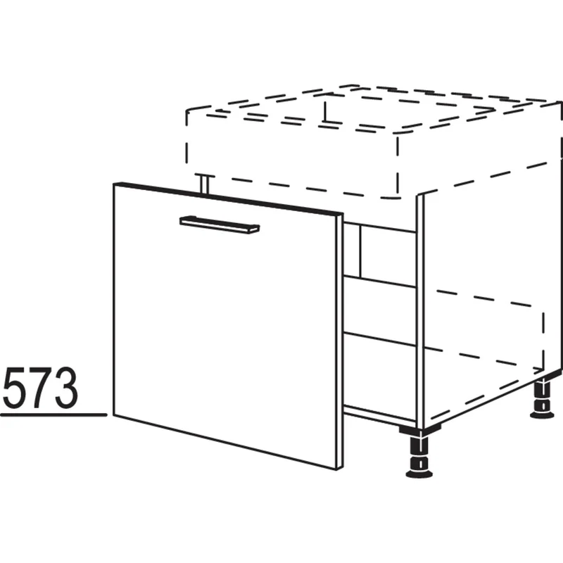 nobilia Spülenschrank SPUSTA60 60 cm