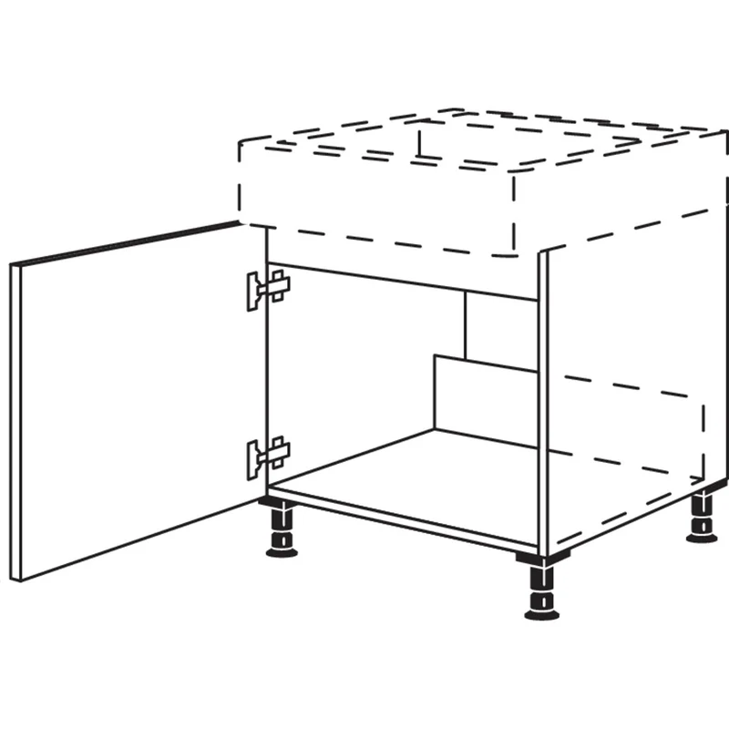 nobilia Spülenschrank SPUST60 60 cm