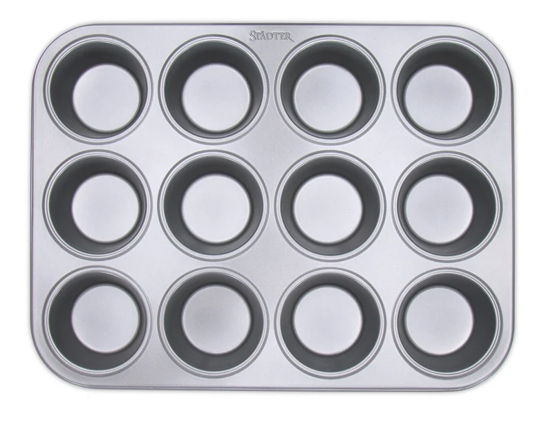 Städter 'WE-LOVE-BAKING-Muffin / Cupcake 35 x 27 cm Silber'