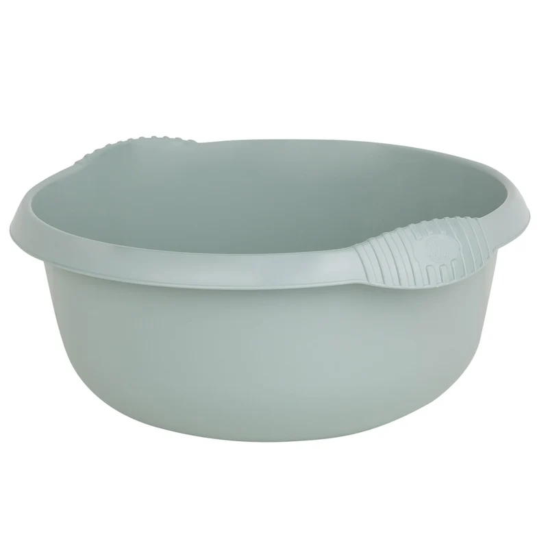 Schüssel rund - 9 Liter - 36 cm - Waschschüssel Spülschüssel Wasserschüssel Lebensmittelecht Kunststoff Spüle Haushaltsschüssel Universal Küchenschüssel Pflege nestbar