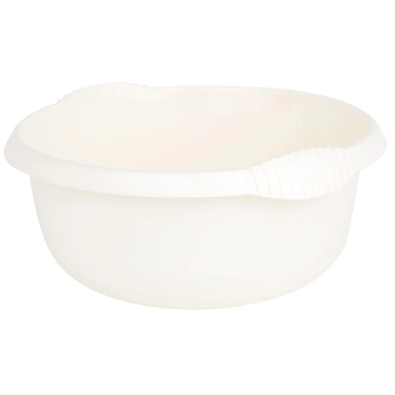 Schüssel rund - 9 Liter - 36 cm - Waschschüssel Spülschüssel Wasserschüssel Lebensmittelecht Kunststoff Spüle Haushaltsschüssel Universal Küchenschüssel Pflege nestbar