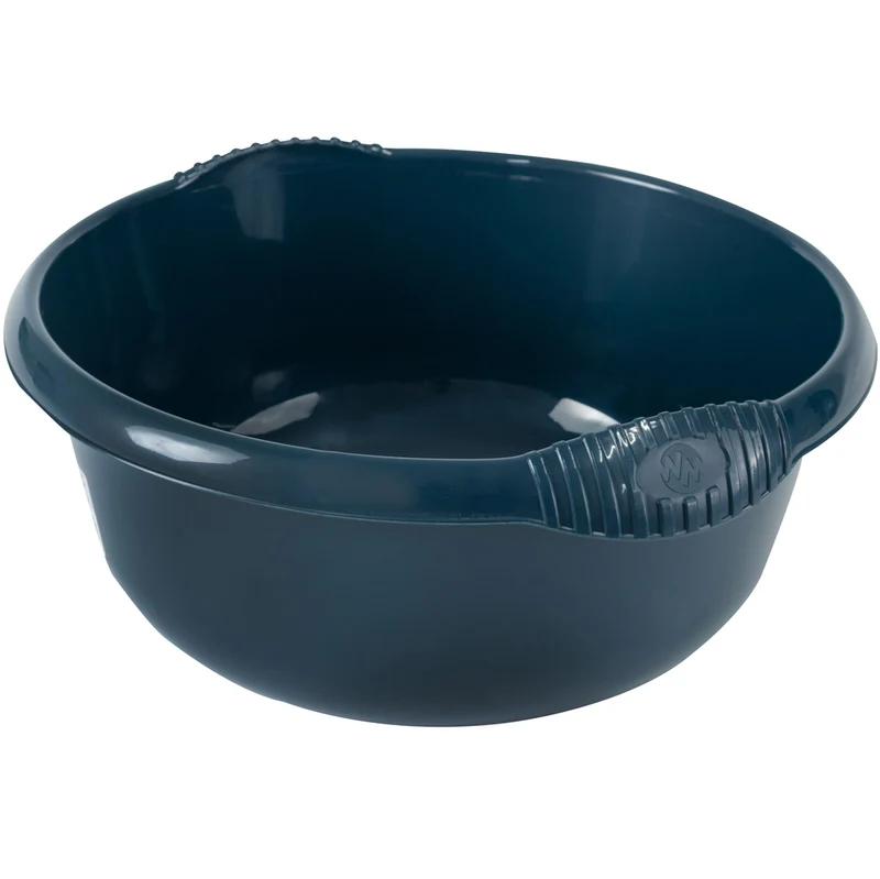 Schüssel rund - 9 Liter - 36 cm - Waschschüssel Spülschüssel Wasserschüssel Lebensmittelecht Kunststoff Spüle Haushaltsschüssel Universal Küchenschüssel Pflege nestbar