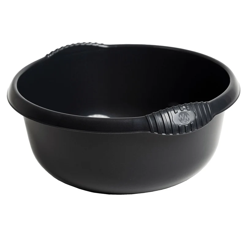 Schüssel rund - 7 Liter - 32 cm - Waschschüssel Spülschüssel Wasserschüssel Lebensmittelecht Kunststoff Spüle Haushaltsschüssel Universal Küchenschüssel Pflege nestbar