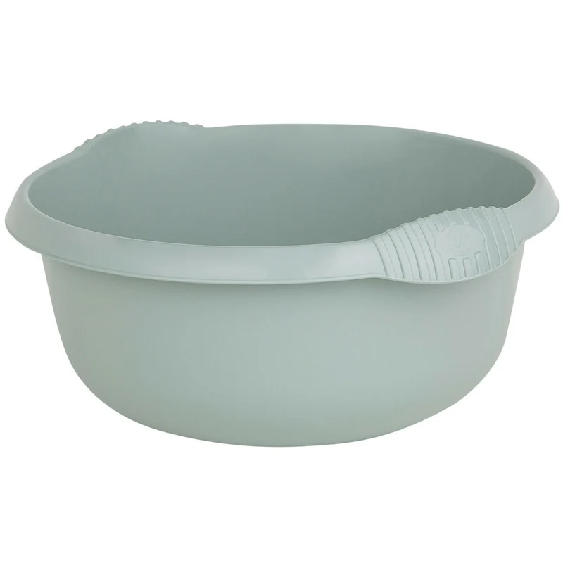 Schüssel rund - 7 Liter - 32 cm - Waschschüssel Spülschüssel Wasserschüssel Lebensmittelecht Kunststoff Spüle Haushaltsschüssel Universal Küchenschüssel Pflege nestbar