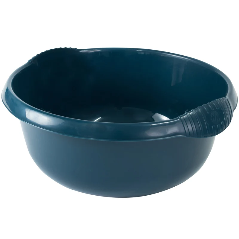 Schüssel rund - 4,5 Liter - 28 cm - Waschschüssel Spülschüssel Wasserschüssel Lebensmittelecht Kunststoff Spüle Haushaltsschüssel Universal Küchenschüssel Pflege nestbar