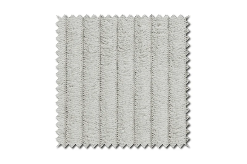 KAWOLA Sofa CELESTE 4-Sitzer Cord hellgrau