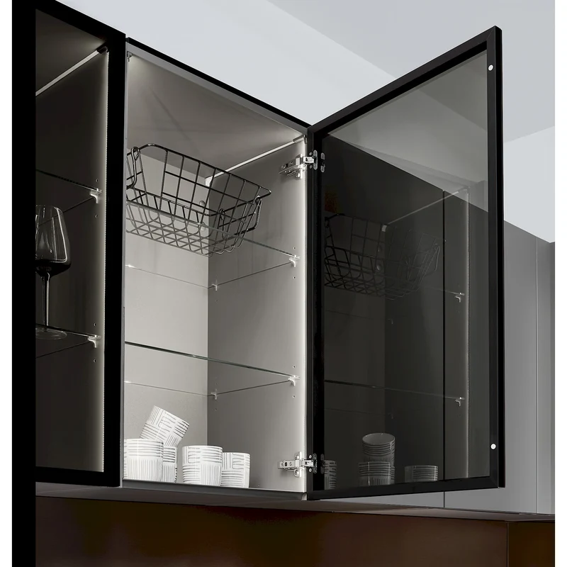 nobilia LED-Schrankinnenleuchte Hide für Glas-Hochschrank Air LSIDHGAIR-223