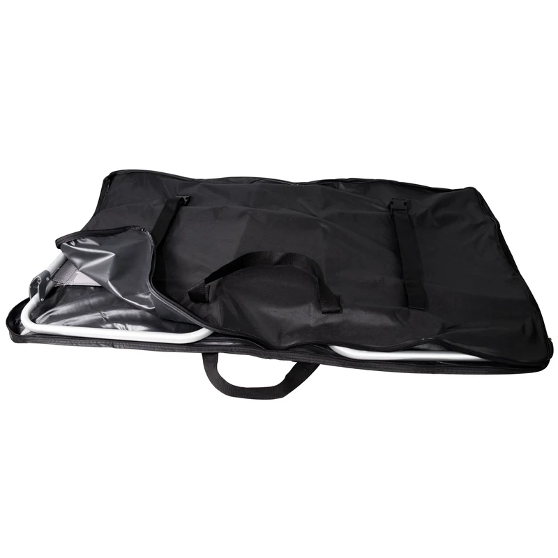Aufbewahrungstasche für Klapptische - 120 x 75 x 8 cm - Transport Tasche - Tragetasche Campingtisch schwarz - 300D Polyester - Wasserabweisend - mit Zugriemen