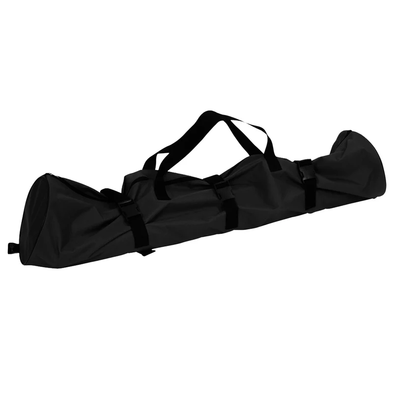 Aufbewahrungstasche für Zeltstangen - 110 x D-20cm - Transport Tasche - Tragetasche schwarz - 300D Polyester - Wasserabweisend - mit Zugriemen
