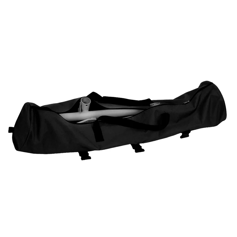 Aufbewahrungstasche für Zeltstangen - 110 x D-20cm - Transport Tasche - Tragetasche schwarz - 300D Polyester - Wasserabweisend - mit Zugriemen
