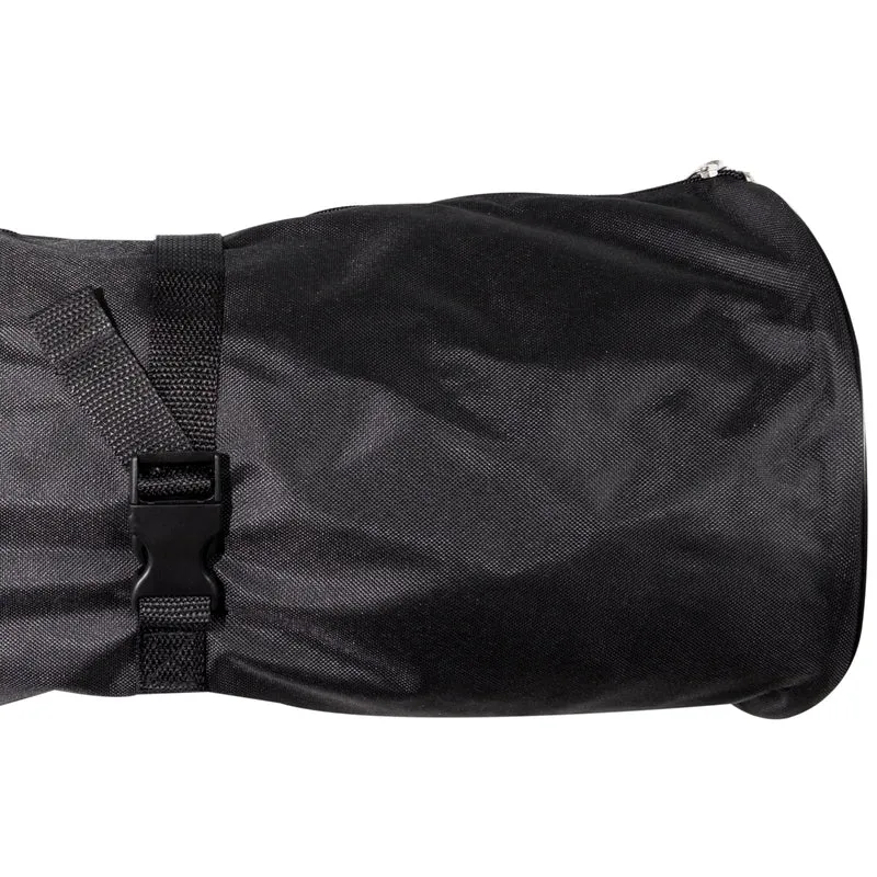 Aufbewahrungstasche für Zeltstangen - 110 x D-20cm - Transport Tasche - Tragetasche schwarz - 300D Polyester - Wasserabweisend - mit Zugriemen