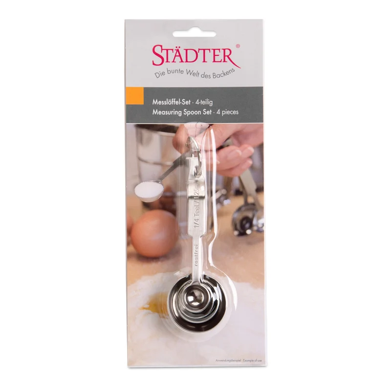 Städter 'Messlöffel-Set, 4 Teilig'